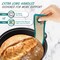 2 Pieces Silicone Bread Sling Dutch Oven | Non-Stick & Easy Clean Reusable Silicone Bread Baking Mat | Bread Baking Sheet Liner for Transferable Dough | Extra Long Handles